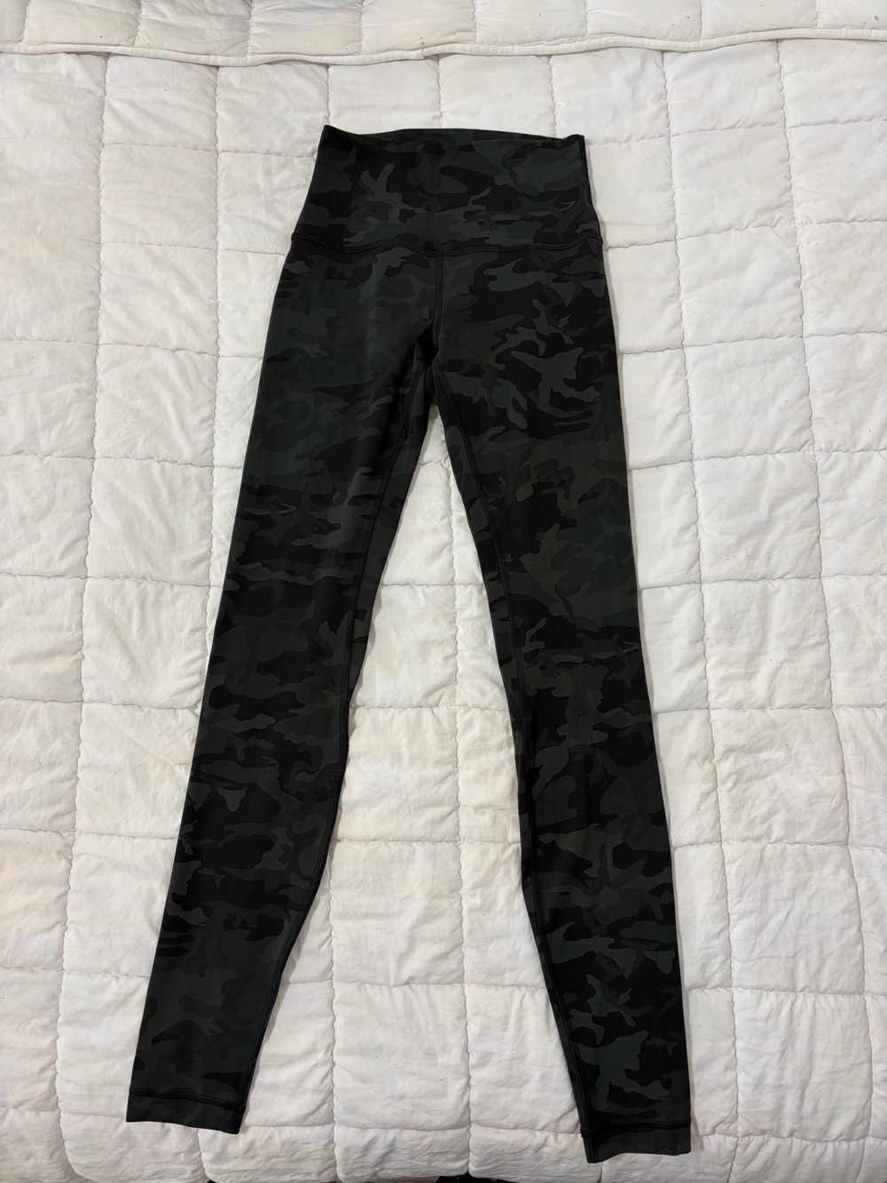 Camo Leggings - Black/Gray